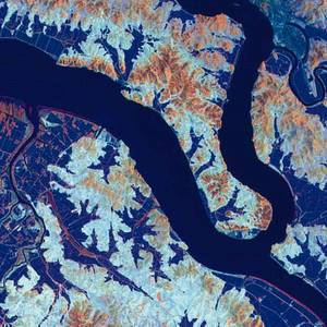 Aufnahme von S&uuml;dkorea durch MOMS