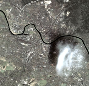 Dresden aufgenommen durch IKONOS