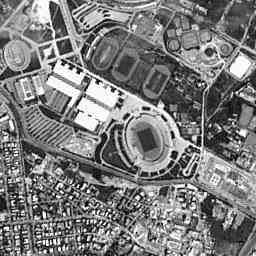 Athen mit 50m Aufl&ouml;sung, aufgenommen durch SPOT 5